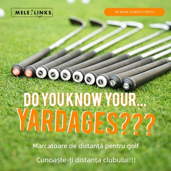Marcator de distanță pentru golf – Accesoriu de antrenament pentru crose de golf