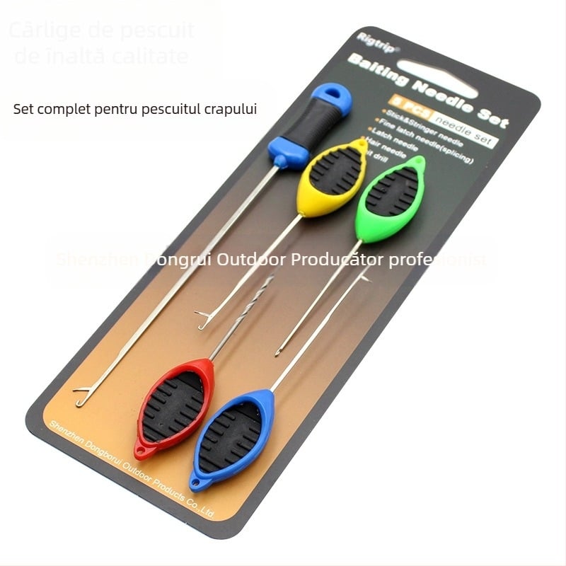 Grupul European de Pescuit Cataramă cu Limbă Croșetat Plutitor Minge Momeală Instrument Cataramă cu Limbă Mărgele Croșetate Romani Accesorii de Pescuit Set de Cinci Piese