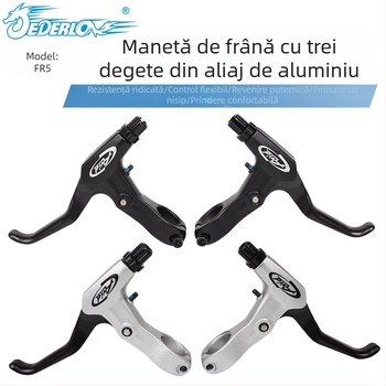 Mâner de frână AVID FR5 de înaltă calitate, mâner de frână din aliaj de aluminiu pentru biciclete de munte, mâner de frână, mâner de frână de mână, negru