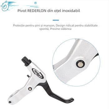Mâner de frână AVID FR5 de înaltă calitate, mâner de frână din aliaj de aluminiu pentru biciclete de munte, mâner de frână, mâner de frână de mână, negru