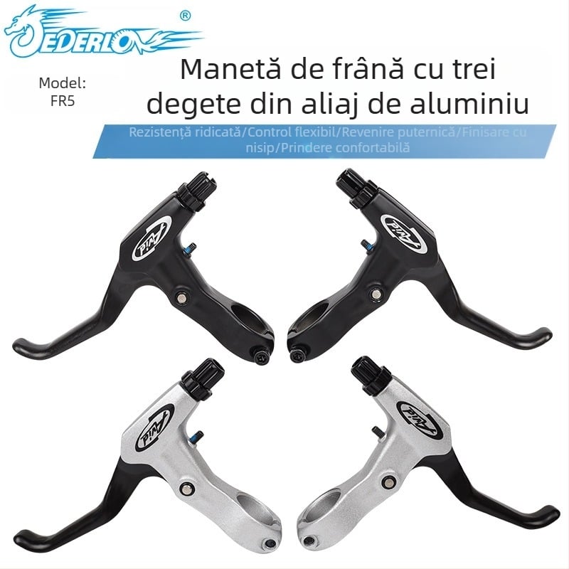 Mâner de frână AVID FR5 de înaltă calitate, mâner de frână din aliaj de aluminiu pentru biciclete de munte, mâner de frână, mâner de frână de mână, negru