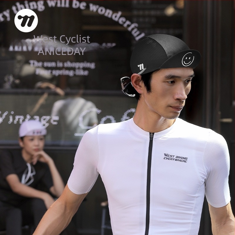 West Rider călărie pălărie respirabilă parasolar protecție solară pălărie bicicletă pălărie șosea mașină cască căptușeală pălărie de vară