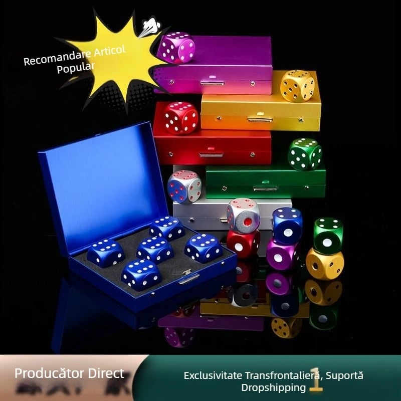 Zaruri transfrontaliere din aliaj de aluminiu, divertisment creativ, catering, KTV, portabile, pătrate, din aluminiu, cutie metalică