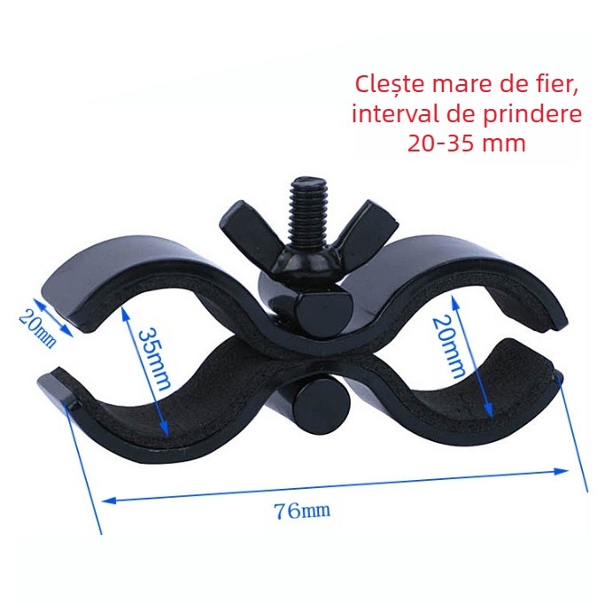 Producători transfrontalieri, clemă metalică multifuncțională, lanternă, cameră cu laser, dispozitiv de ochire, clemă de fixare a slotului pentru card