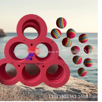 Preț mare de promovare Joc plutitor de apă Antrenament Minge Wave EVA Piscină Triunghi Aruncare Cerc