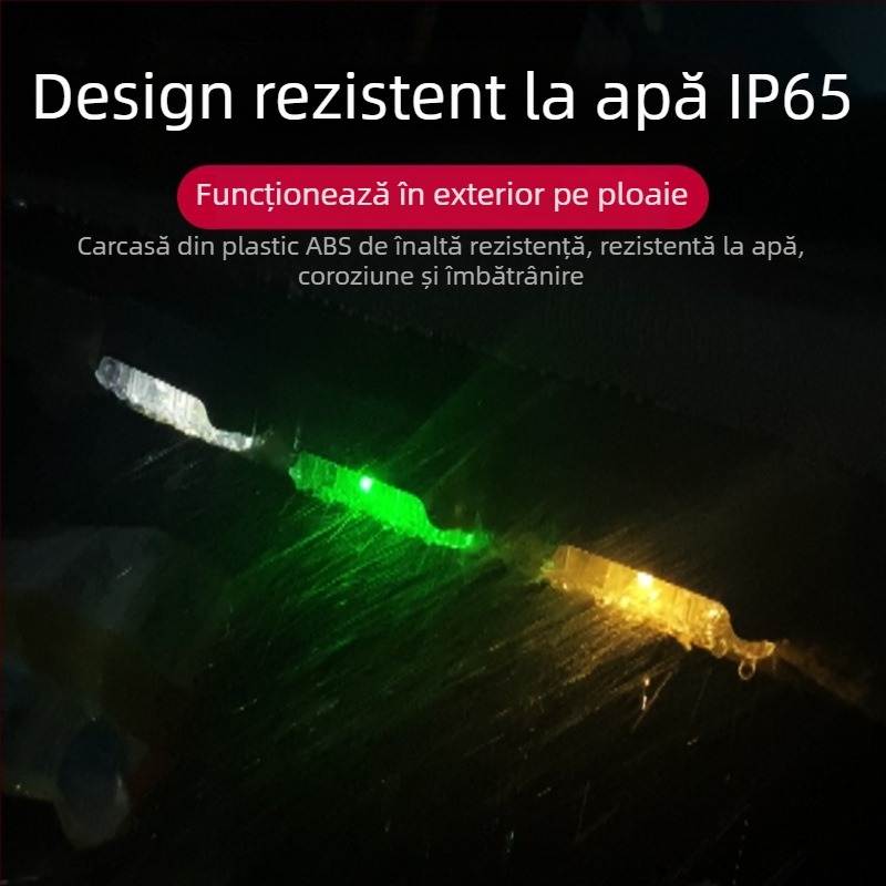 Lampă solară de grădină în aer liber, lampă decorativă pentru grădină, amenajare acasă, impermeabilă, lampă pentru trepte, gard, balustradă, iluminat decorativ