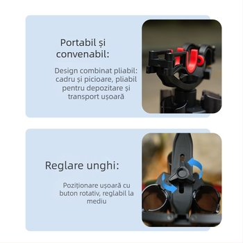 Suport triunghiular pentru undiță de pescuit dublu Fortress, suport portabil pentru undiță de pescuit Luya, suport pentru undiță de pescuit, suport pentru baterie pentru undiță de mare