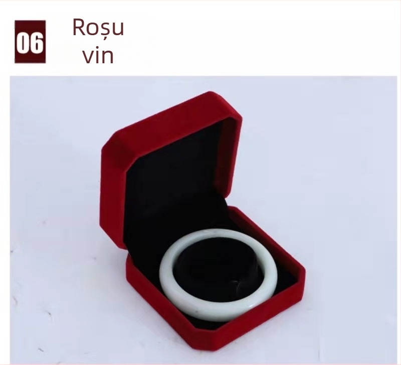 Cutie de bijuterii din catifea, cutie nouă de ambalare pentru brățări, cutie de afișare din catifea, cutie de ambalare pentru brățări, cutie octogonală din catifea, cutie pentru brățări