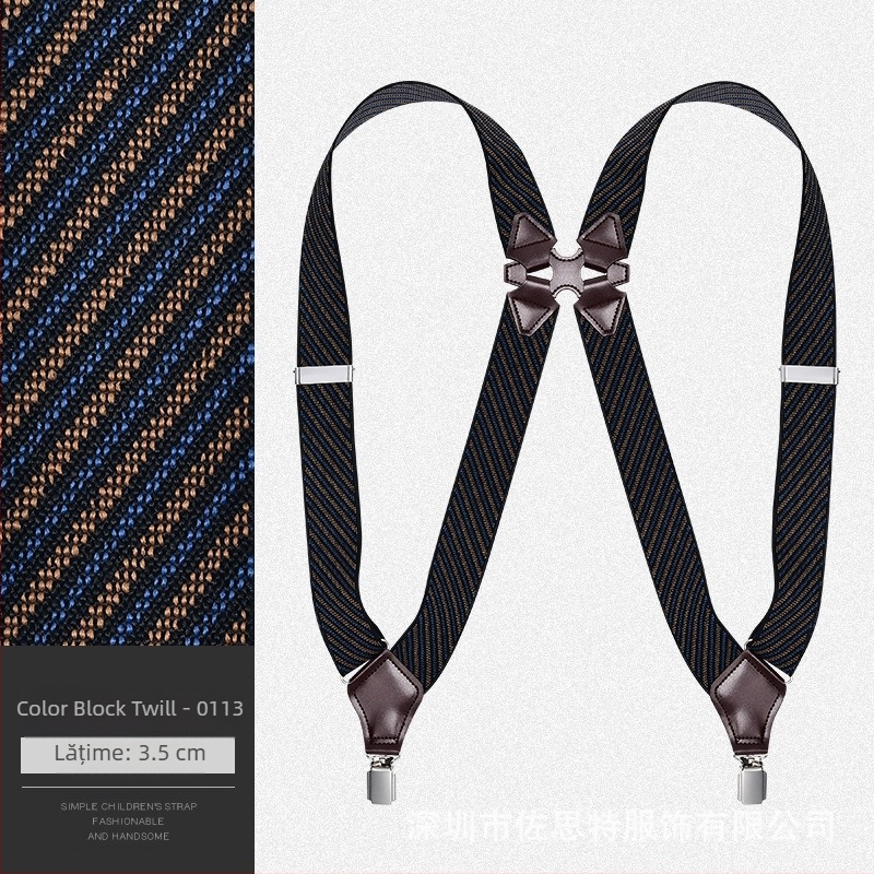 Rochie de mireasă pentru bărbați cu curea laterală, curea elastică înaltă pentru persoane dolofane, stil european distinctiv, curea casual retro, 8