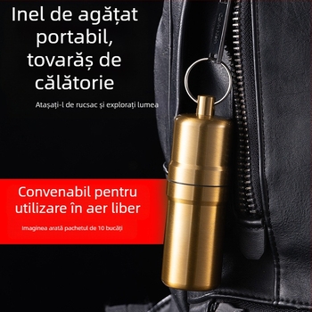 YF815 inel de agățare portabil metalic rezistent la umiditate cutie de țigară sigilată cutie de țigară fabrică transfrontalieră cutie de ceai en-gros