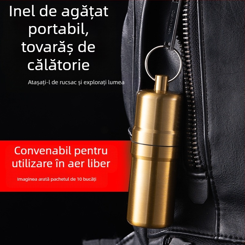 YF815 inel de agățare portabil metalic rezistent la umiditate cutie de țigară sigilată cutie de țigară fabrică transfrontalieră cutie de ceai en-gros