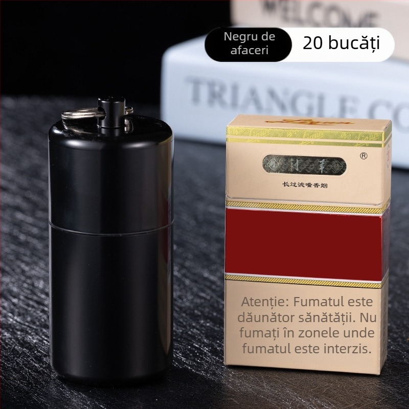 YF815 inel de agățare portabil metalic rezistent la umiditate cutie de țigară sigilată cutie de țigară fabrică transfrontalieră cutie de ceai en-gros