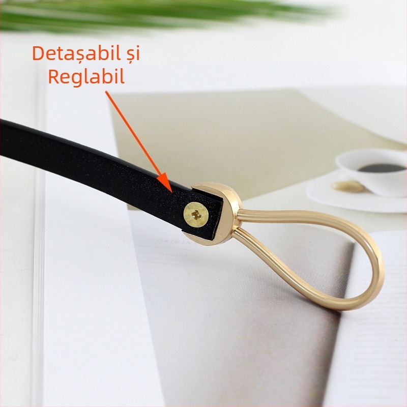 Curea cu cataramă la modă pentru femei în stil coreean cu nod, accesoriu pentru pulover, curea decorativă subțire pentru talie pentru femei