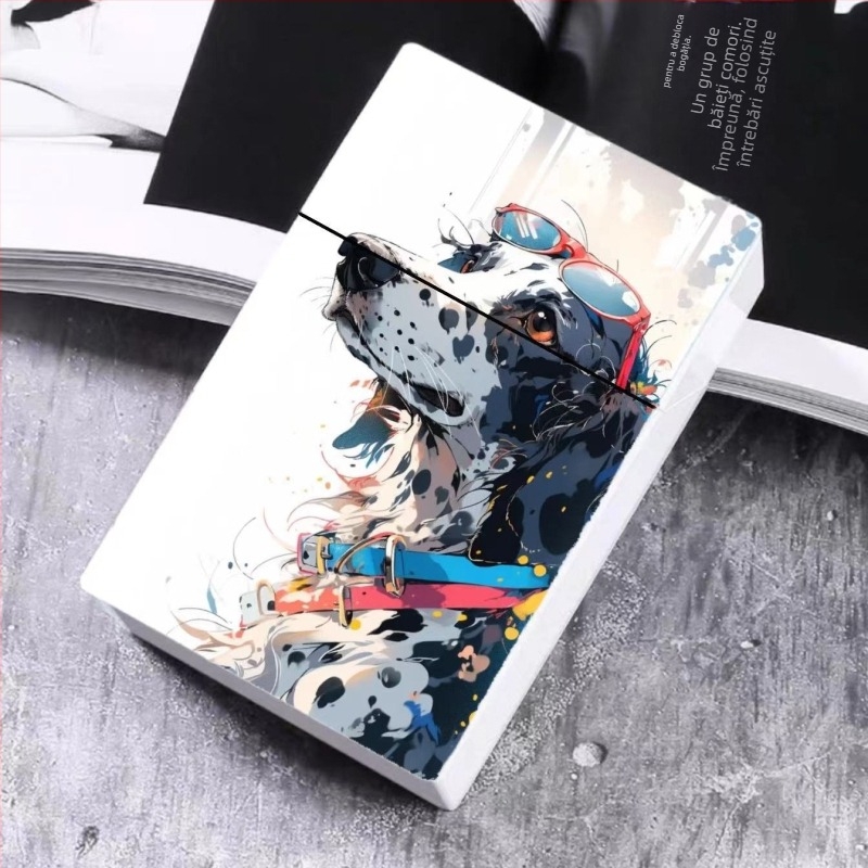 2024 Comerț exterior nou toc de țigară pictat plastic toc de țigară pentru bărbați fluture pisică drăguț femei toc de țigară cutie de depozitare pentru carduri