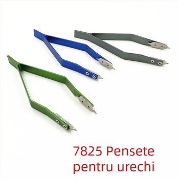 Instrumente de reparare a ceasurilor, Clește pentru clești 7825 pentru îndepărtarea cleștilor, Cheie pentru clești, Clește pentru îndepărtarea cleștilor în formă de V, Instrument de îndepărtare a curelei în formă de Y