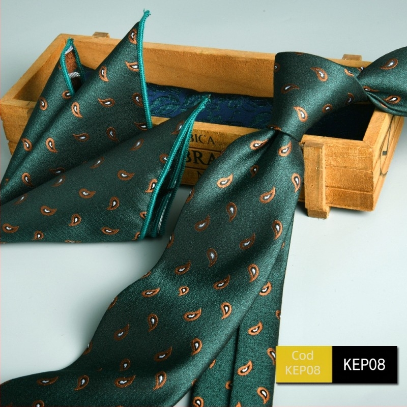 Costum bărbătesc formal, cravată business, două piese, model floral, 7,5 cm, țesut manual, nou, în stoc, jacquard, Shengzhou