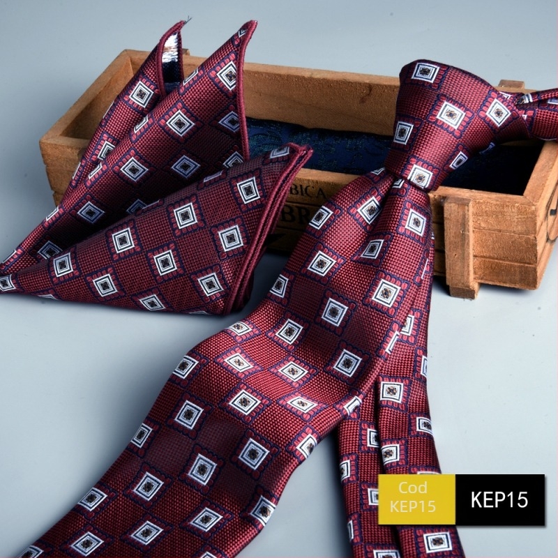 Costum bărbătesc formal, cravată business, două piese, model floral, 7,5 cm, țesut manual, nou, în stoc, jacquard, Shengzhou