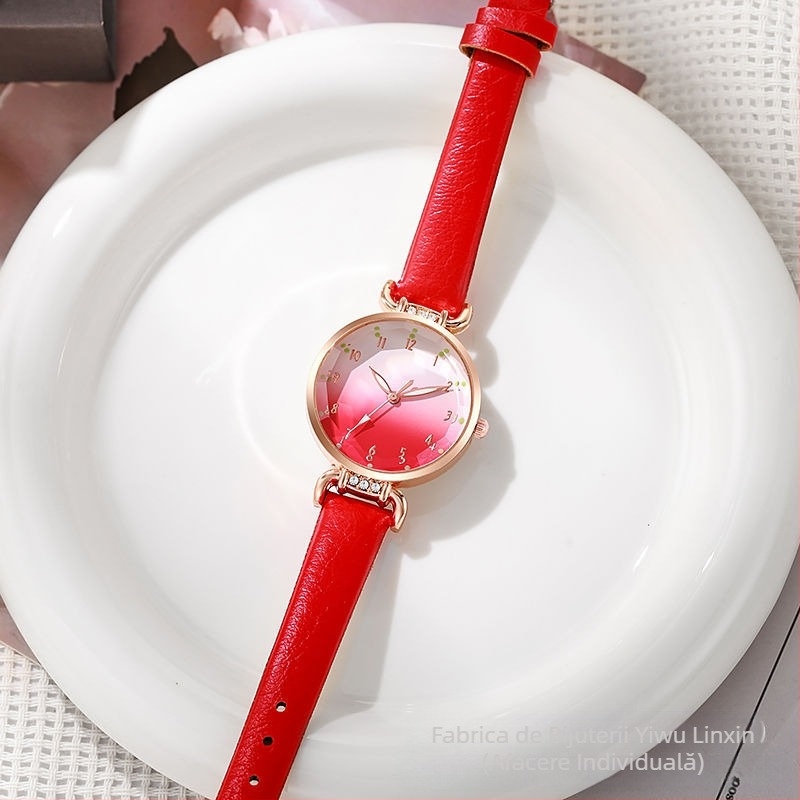 Ceas vintage pentru femei, temperament, modă elegantă, cuarț, explozie, ceas de damă, temperament, tendință literară, simplu