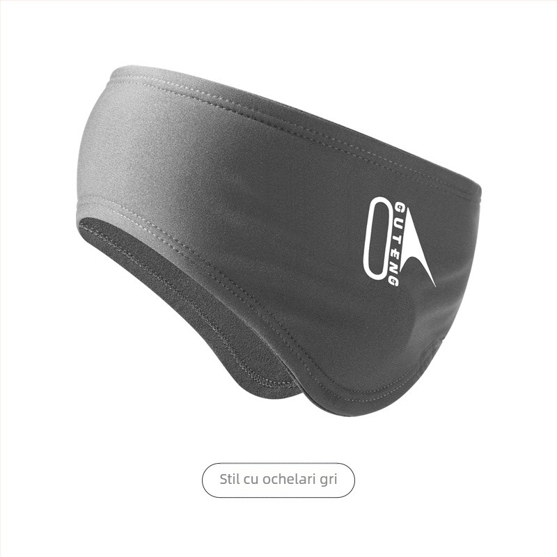 Căști de protecție pentru urechi calde și izolate fonic de iarnă, reglabile, cu velcro, căptușite cu fleece, pentru schi, sporturi, protecție pentru urechi, în aer liber, pentru călărie, pentru bărbați și femei, bandă de păr