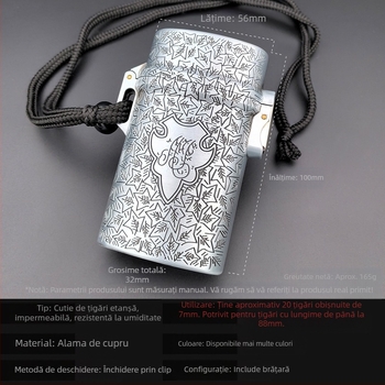 În stoc Țigarete Blood-Bathing Gangster, pachet de 20, Shelby, nou-venite, sigilate, impermeabile, distinctive, la modă, curea metalică pentru bărbați