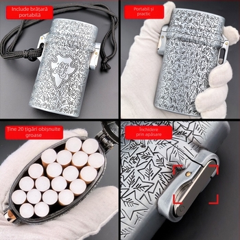 În stoc Țigarete Blood-Bathing Gangster, pachet de 20, Shelby, nou-venite, sigilate, impermeabile, distinctive, la modă, curea metalică pentru bărbați