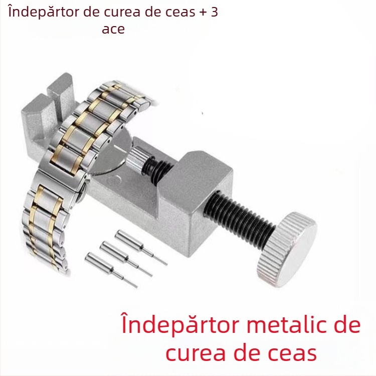 Instrument de reparare a ceasurilor 2068 Dispenser metalic cu curea de ceas reglabilă înălțime, dispenser de curea de ceas, dispenser de reglare a contorului