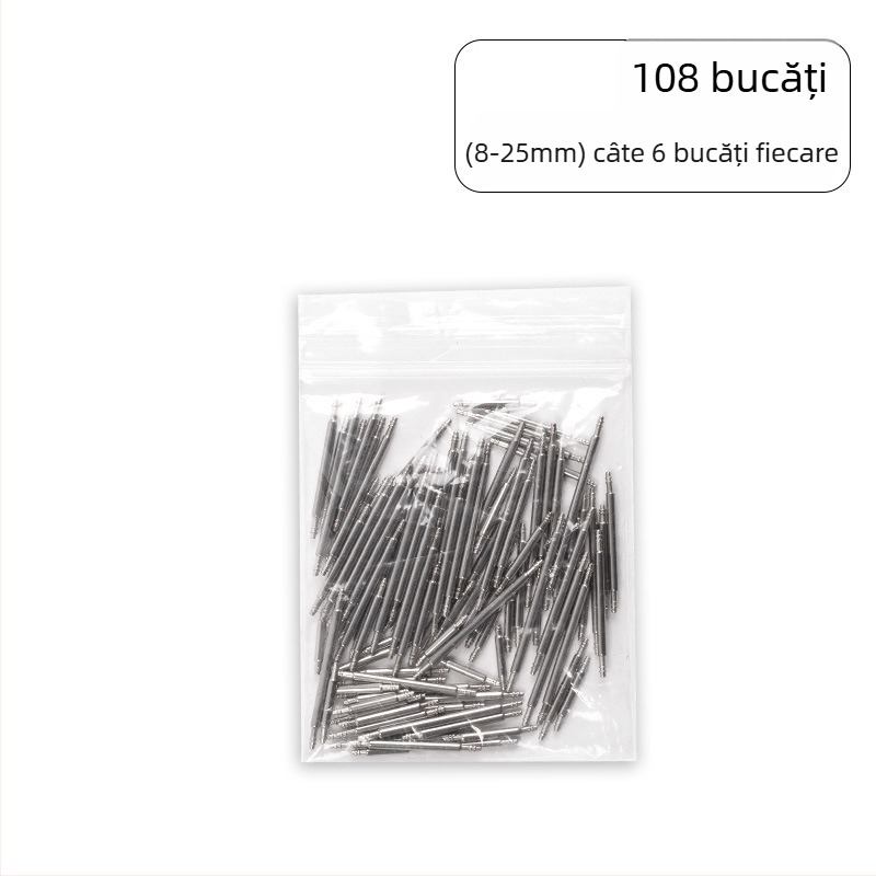 Instrumente de reparare a ceasurilor Accesorii pentru ceasuri Curea de conectare Ax Oțel inoxidabil Brut Ureche Boxed 360 Brut Ureche Pin Lugs