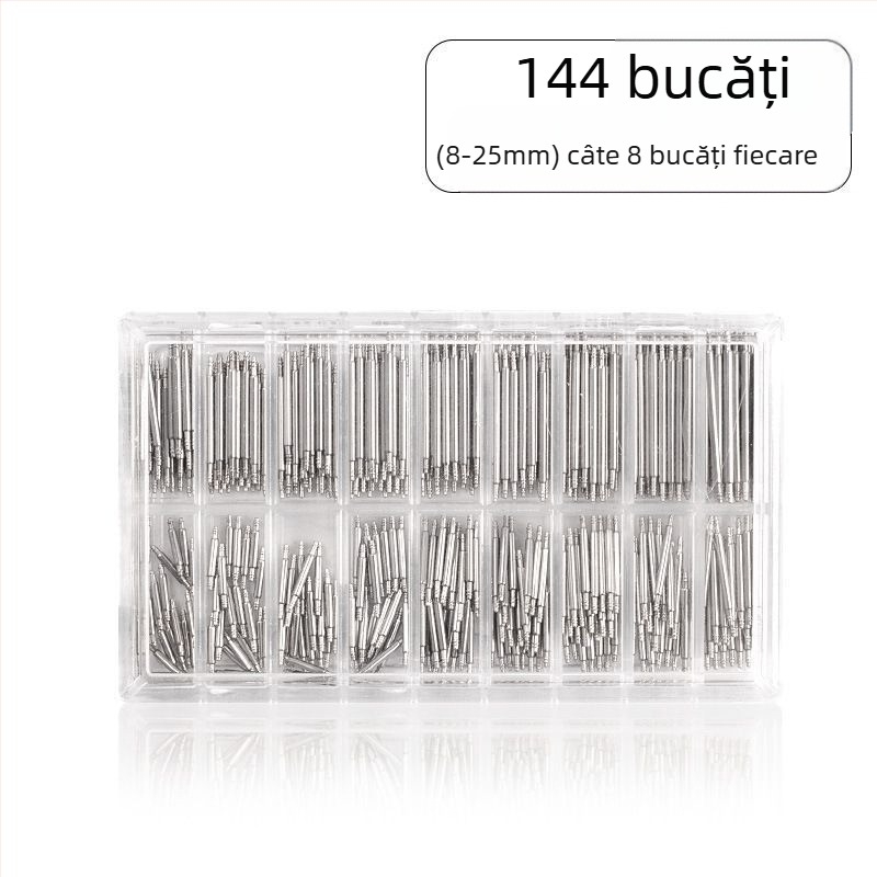 Instrumente de reparare a ceasurilor Accesorii pentru ceasuri Curea de conectare Ax Oțel inoxidabil Brut Ureche Boxed 360 Brut Ureche Pin Lugs