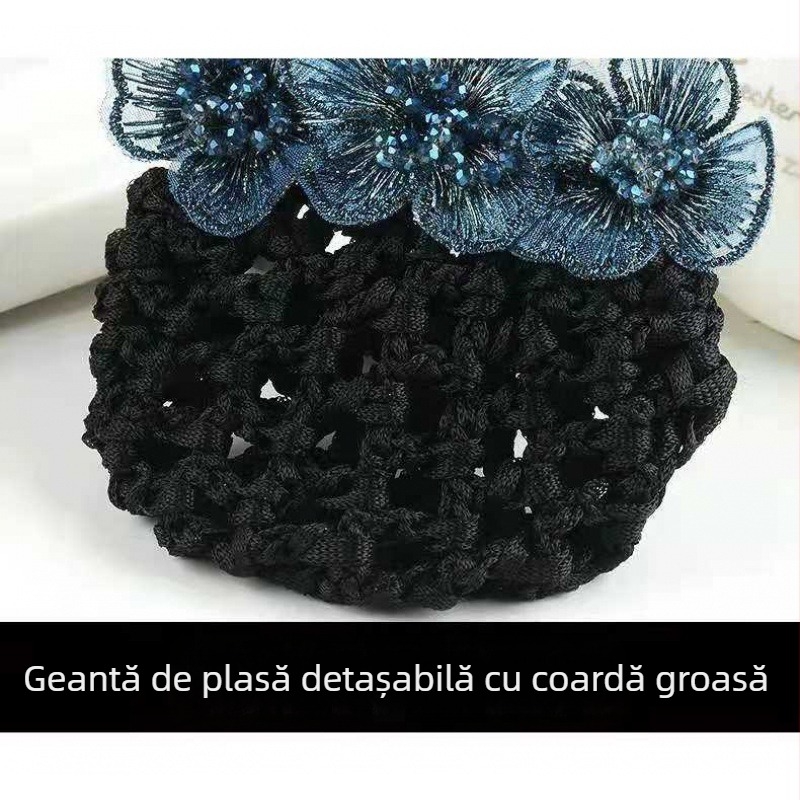 Femeii de lucru păr floare temperament feminin profesional Coreea de Sud asistentă stewardesă bancă accesorii de păr pălării detașabile plasă de păr clip de păr