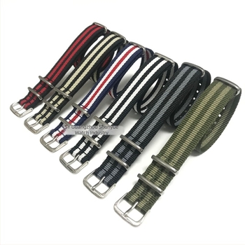 Ceas universal cu trei inele din material nailon, cu o varietate de culori, mărimi multiple, stil casual la modă, pentru băieți și fete.