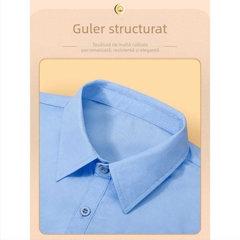 Guler fals pentru cămașă pentru femei, cu guler de cămașă pentru pulover, decorare, guler fals pentru pulover, accesorii pentru guler vertical albastru pentru femei pentru vară și toamnă