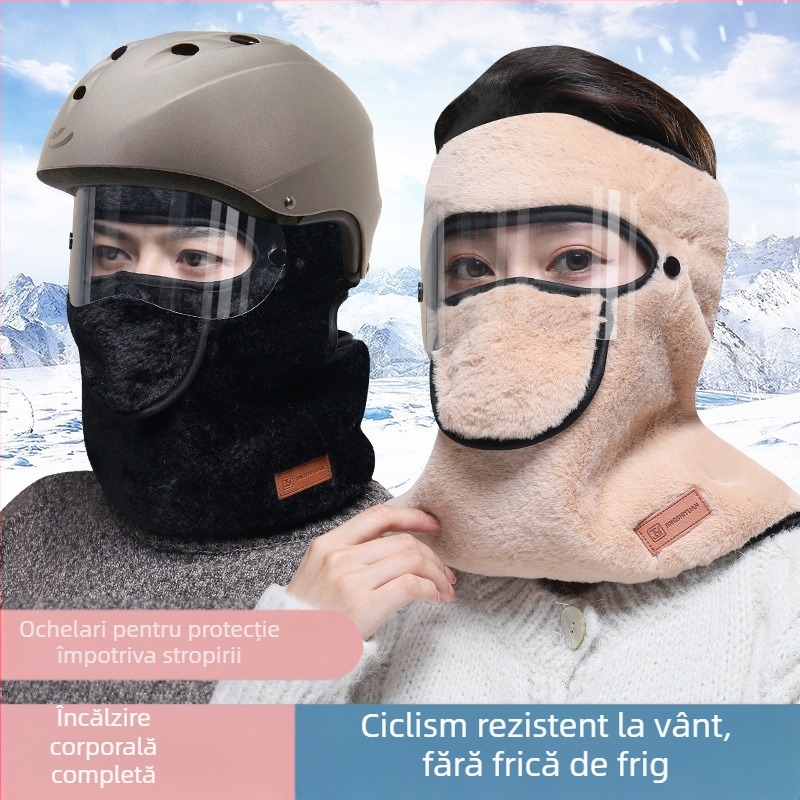 Mască de protecție pentru motociclete și mașini electrice, rezistentă la frig, rezistentă la căldură, pentru bărbați și femei, pentru călărit, nou-născuți, pentru motociclete