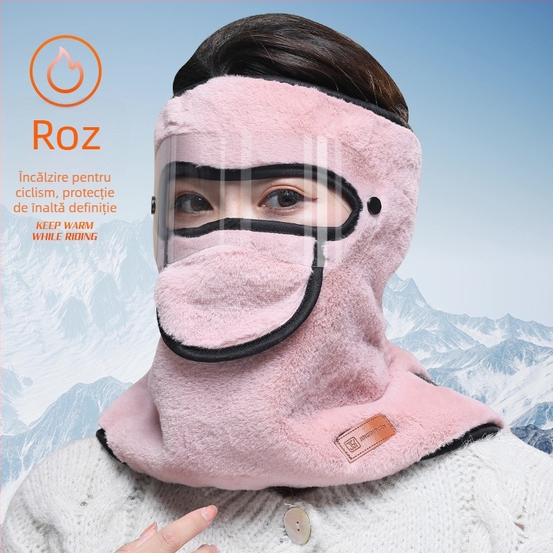 Mască de protecție pentru motociclete și mașini electrice, rezistentă la frig, rezistentă la căldură, pentru bărbați și femei, pentru călărit, nou-născuți, pentru motociclete