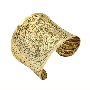 Brățară deschisă retro din aur și argint, en-gros, cu tematică de podium, pentru comerț exterior transfrontalier, Amazon