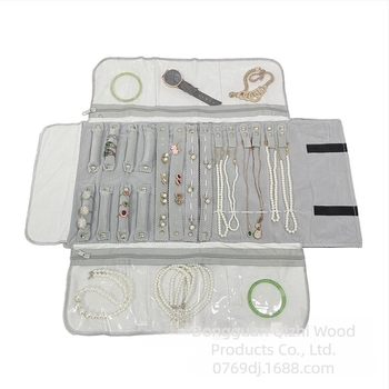 Geantă de bijuterii nouă, geantă de colectare a bijuteriilor, geantă multifuncțională pentru inel, brățară, geantă de transport pentru colier, cercei