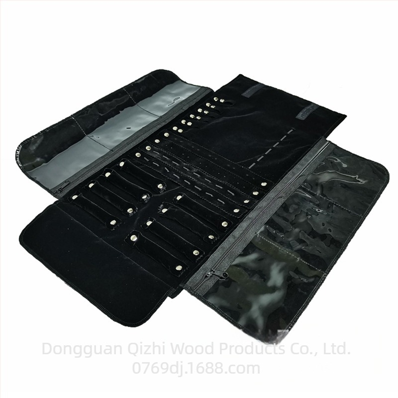 Geantă de bijuterii nouă, geantă de colectare a bijuteriilor, geantă multifuncțională pentru inel, brățară, geantă de transport pentru colier, cercei