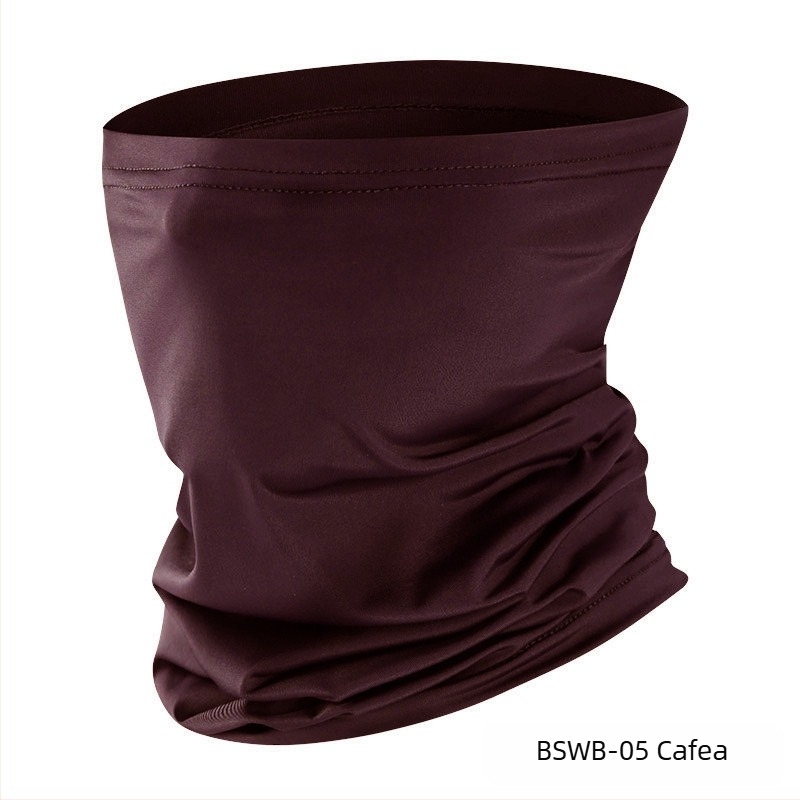 Guler de protecție solară multifuncțional de vară, echipament sportiv în aer liber, bicicletă, motocicletă, eșarfă de mătase de gheață, mască de echitație