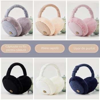 Iarna caldă ureche Movers femei Hamburg ureche sac stil coreean ureche capac plus ureche capac pliabil izolare fonică ureche cald ureche capac pentru bărbați