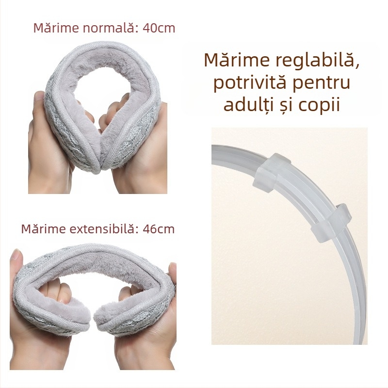 Căști de protecție pentru urechi calde, căști de iarnă pentru femei, căști coreene drăguțe, căști pentru copii, căști de iarnă pentru bărbați