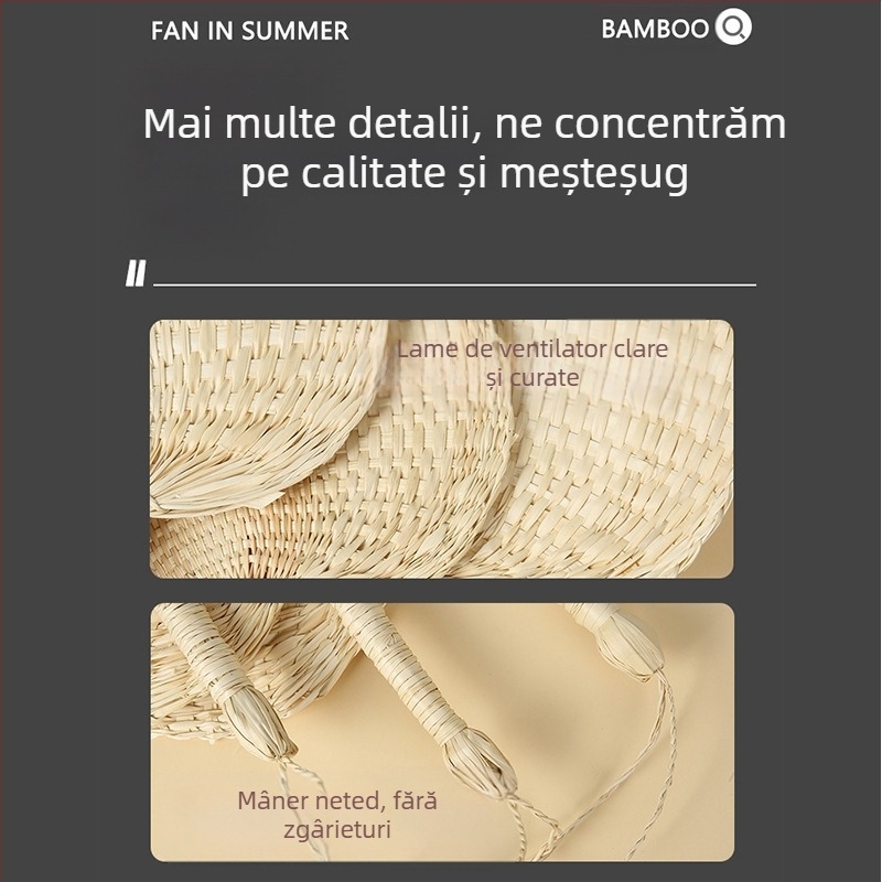 Ventilator Big Cattail Ventilator banane Ventilator Jigong Ventilator floarea-soarelui Old Man Old Style Cattail Ventilator pictura manual Evantai Brown Leaf Gratar