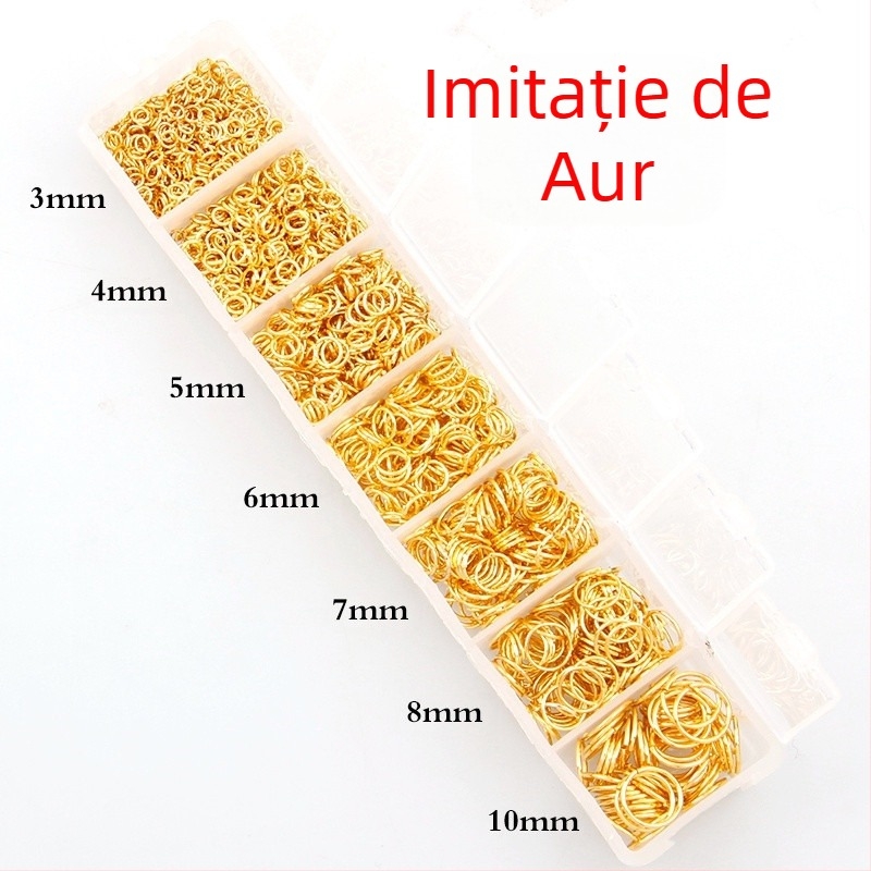 Accesorii pentru bijuterii DIY, inel deschis pentru galvanizare, inel închis, inel unic, cercei tip boutique lucrați manual, cercei, accesorii pentru bijuterii, materiale
