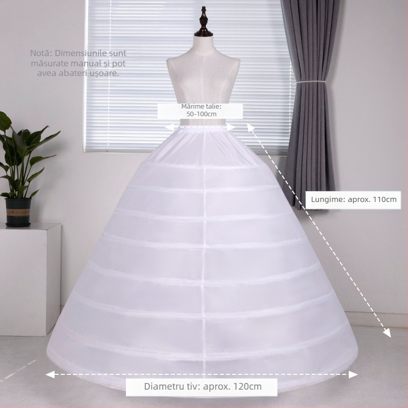 Rochie de mireasă cu fustă ajustabilă în formă de os de pește, fustă de coadă cu flori Lolita, fustă Carmen pentru mireasă