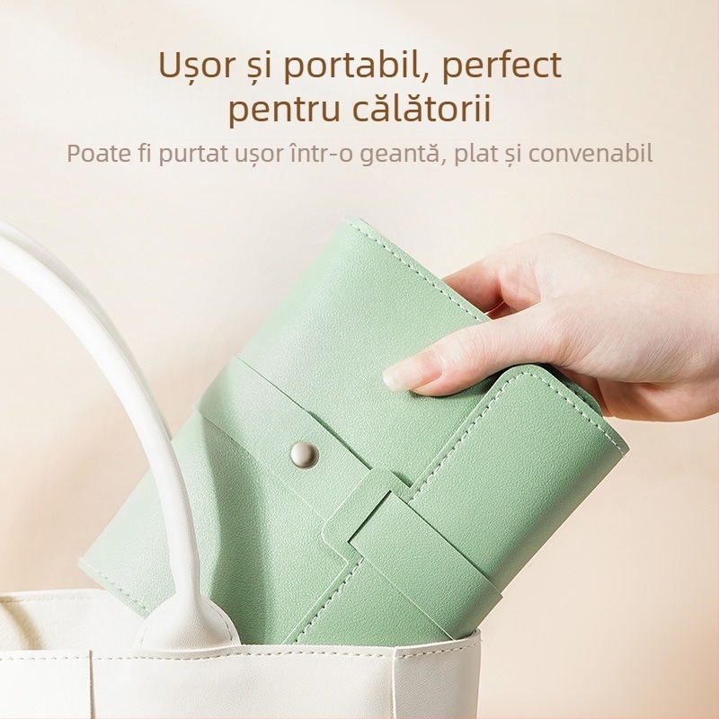 Cercei geantă de depozitare creativă multifuncțională cercei depozitare carte portabilă cercei bijuterii geantă de mare capacitate bijuterii depozitare geantă