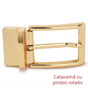 Cataramă rotativă cu știft pentru bărbați, cataramă cu știft pentru pantaloni, cataramă rotativă cu știft pentru cap, 3,3-3,5c