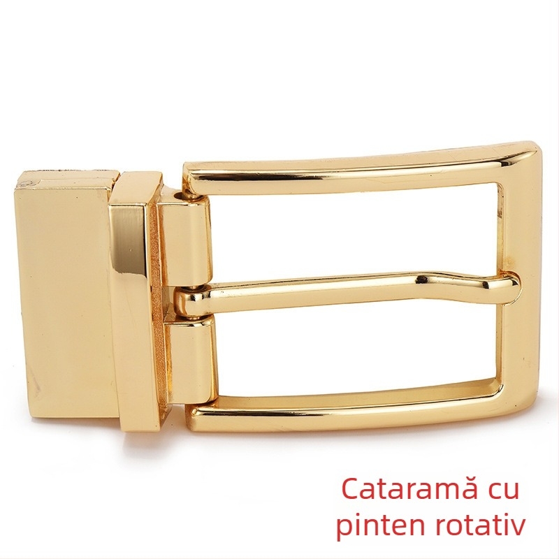 Cataramă rotativă cu știft pentru bărbați, cataramă cu știft pentru pantaloni, cataramă rotativă cu știft pentru cap, 3,3-3,5c
