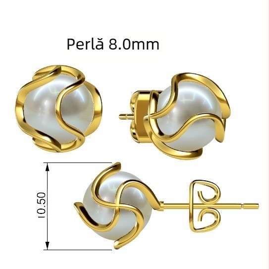 Cercei de lux pentru femei cu perle, design personalizat, vânzare fierbinte transfrontalieră, în stoc