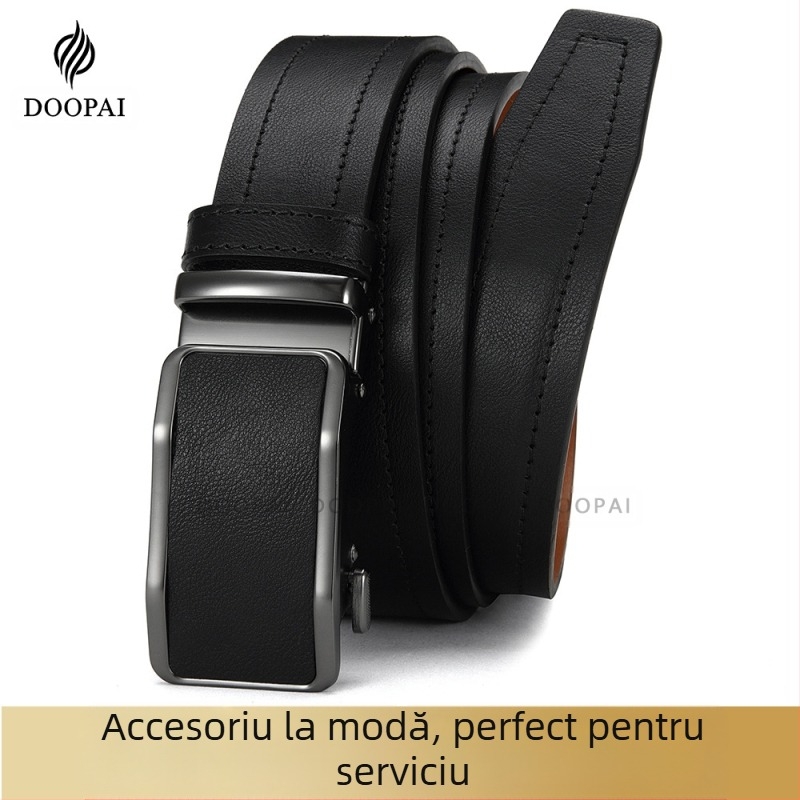 Curea de export Amazon AliExpress pentru bărbați, cu cataramă automată din aliaj, simplă, potrivită pentru toate tipurile, pentru tineri, pantaloni de vârstă mijlocie, pentru afaceri