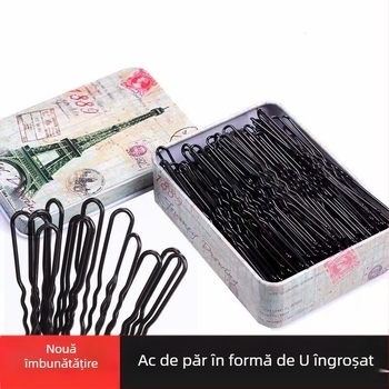 Clemă în formă de U, card de modelare, clemă îndrăzneață în formă de U, mare, machiaj artist, stilist, coc fix, machiaj Hair Studio