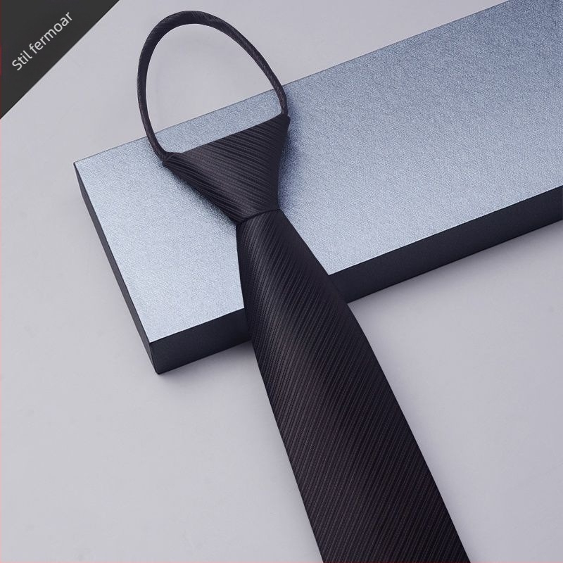 Cravată fără noduri, rochie bărbătească cu fermoar, costum de mire de afaceri pentru bărbați, negru, albastru, leneș, ușor de tras