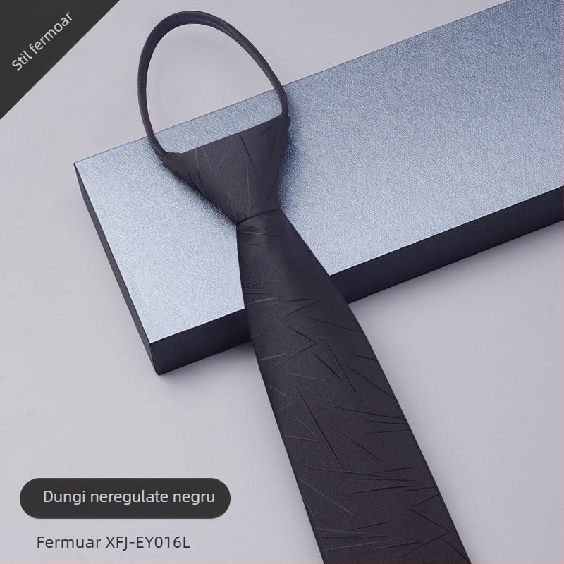 Cravată fără noduri, rochie bărbătească cu fermoar, costum de mire de afaceri pentru bărbați, negru, albastru, leneș, ușor de tras